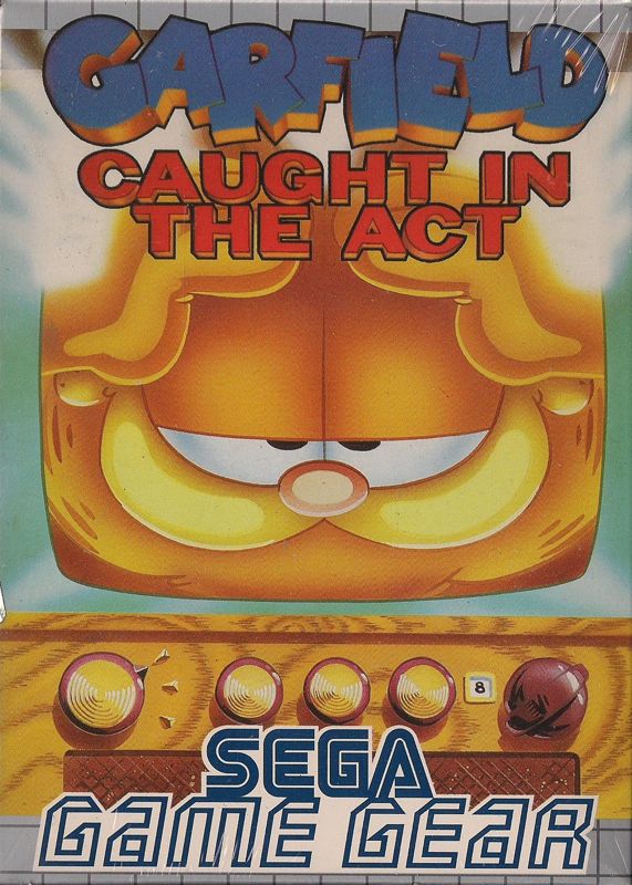 Garfield: Caught In The Act box art for Sega Game Gear